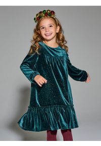 Sinsay - Elegancka sukienka babydoll - zielony. Kolor: zielony. Styl: elegancki #1