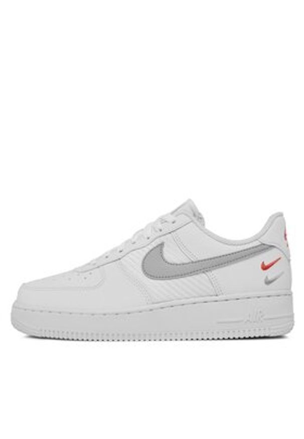 Nike Sneakersy Air Force 1 '07 FD0666 100 Biały. Kolor: biały. Materiał: skóra. Model: Nike Air Force