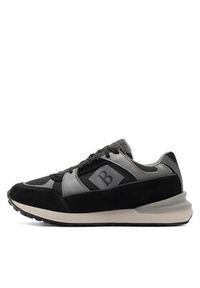 Badura Sneakersy GRAFTON-23 MB Czarny. Kolor: czarny. Materiał: materiał