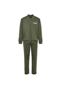 Dres dziecięcy Hummel hmlTUKAS. Okazja: na uczelnię. Kolor: wielokolorowy, zielony, brązowy. Materiał: dresówka. Styl: sportowy #1