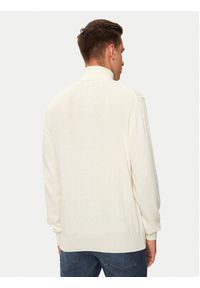 La Martina Golf ZMS019 YW091 Écru Regular Fit. Typ kołnierza: golf. Materiał: bawełna #2