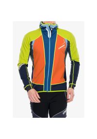 CRAZY - Kurtka skiturowa męska Crazy Jkt Avenger. Kolor: pomarańczowy. Materiał: softshell