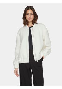 Vila Kurtka bomber Lyra 14088154 Écru Regular Fit. Materiał: syntetyk #1