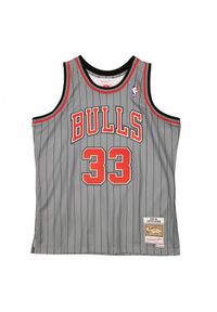 Mitchell & Ness - Koszulka Chicago Bulls NBA Reload Swingman Scottie Pippen 1995/96. Kolor: szary. Sport: koszykówka #1