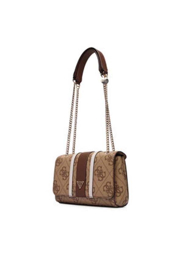 Guess Torebka Noelle II HWSS96 72210 Brązowy. Kolor: brązowy. Materiał: skórzane
