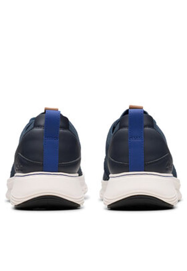 Clarks Sneakersy Motion Trek MX 26181984 Granatowy. Kolor: niebieski. Materiał: materiał