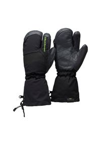 Łapawice wspinaczkowe Black Diamond Alpine 3-palce. Kolor: czarny