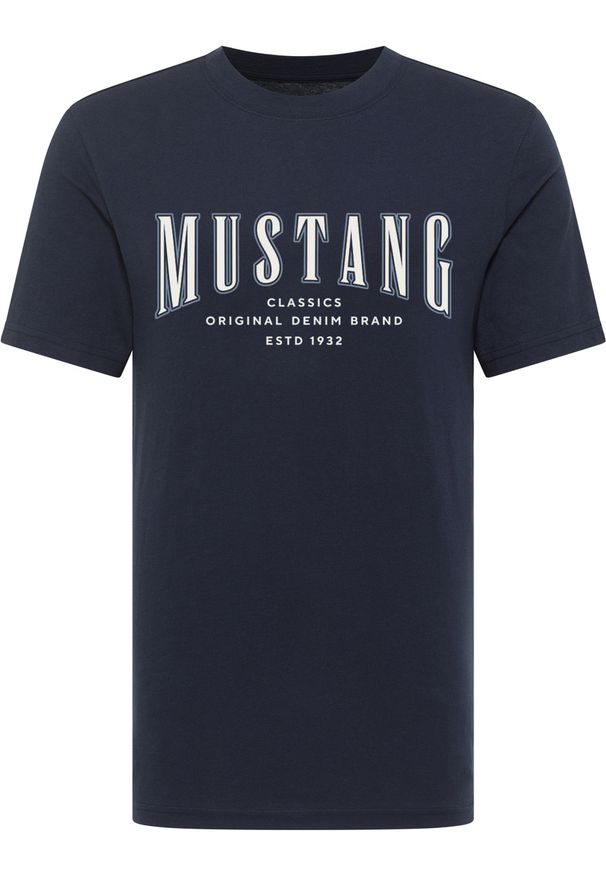Męski T-Shirt Mustang Style Alex Dark Sapphire 1017335 4136