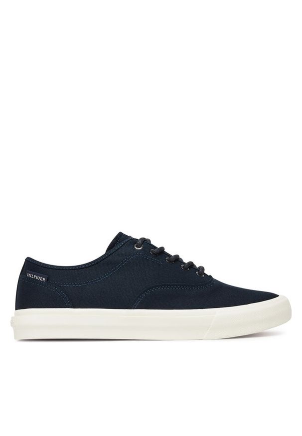 TOMMY HILFIGER - Tenisówki Tommy Hilfiger. Kolor: niebieski