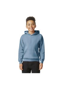 GILDAN - Bluza Dziecięca Softstyle Plain Fleece Midweight Hoodie. Kolor: niebieski, szary, wielokolorowy