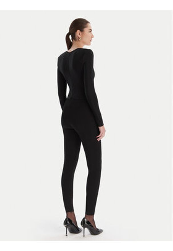 Marciano Guess Kombinezon 5BGD15 5036Z Czarny Slim Fit. Kolor: czarny. Materiał: syntetyk