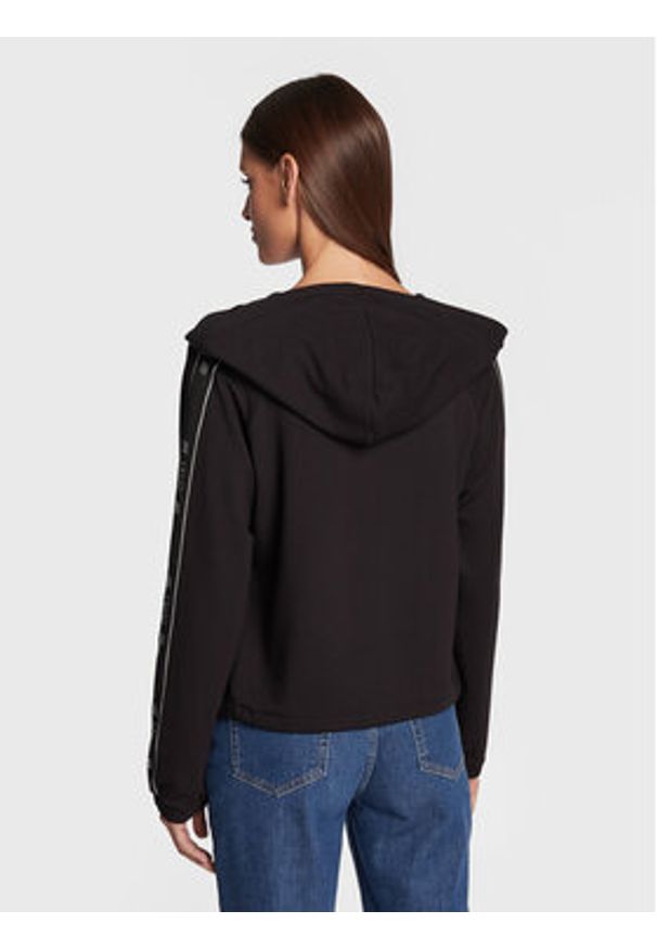 Liu Jo Sport Bluza TF2153 F0576 Czarny Relaxed Fit. Kolor: czarny. Materiał: wiskoza. Styl: sportowy