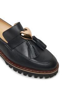 Baldowski Loafersy D04958-DIAN-002 Czarny. Kolor: czarny. Materiał: skóra #3