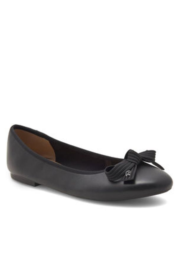 Gino Rossi Baleriny COZY-HS001-1-2 Czarny. Kolor: czarny. Materiał: skóra