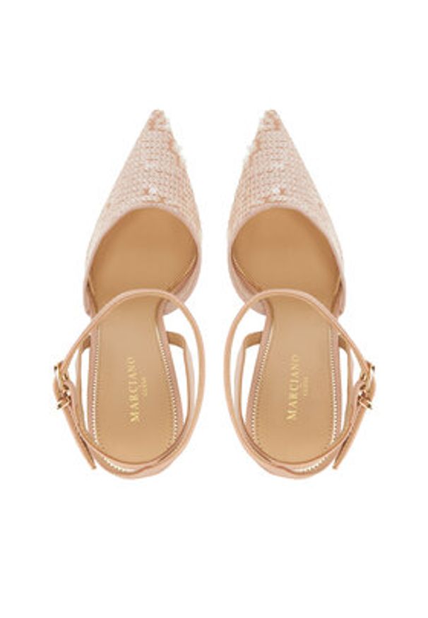 Marciano Guess Szpilki 5BGZ48 7423A Beżowy. Kolor: beżowy. Materiał: materiał. Obcas: na szpilce