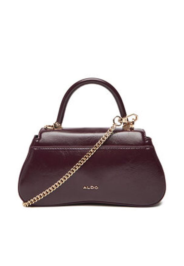 Aldo Torebka Catrine 14143698 Bordowy. Kolor: czerwony. Materiał: skórzane