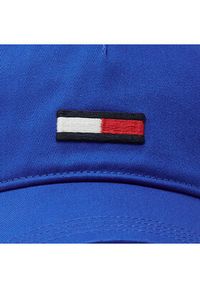 Tommy Jeans Czapka z daszkiem Flag AM0AM08496 Granatowy. Kolor: niebieski. Materiał: materiał, bawełna