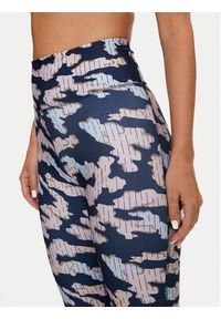 Reebok Legginsy Train Como Tight 100076266 Granatowy Slim Fit. Kolor: niebieski. Materiał: syntetyk #5