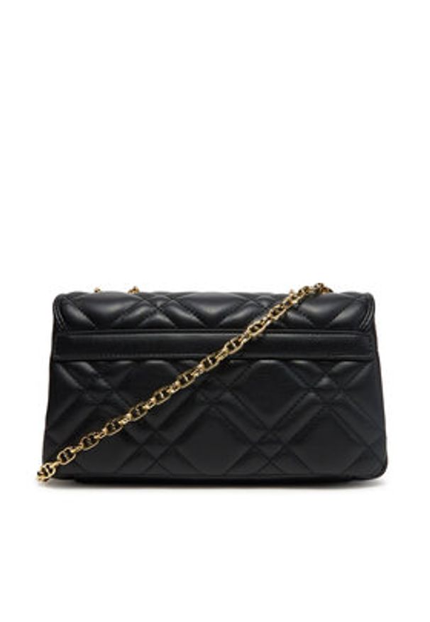 Love Moschino - LOVE MOSCHINO Torebka JC4120PP1MLI0000 Czarny. Kolor: czarny. Materiał: skórzane