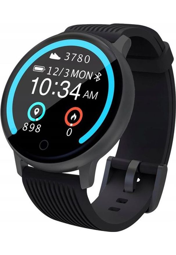 LENOVO - Smartwatch Lenovo Blaze Czarny (HW10H). Rodzaj zegarka: smartwatch. Kolor: czarny