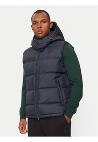 GANT - Gant Bezrękawnik Active Cloud 7006454 Granatowy Regular Fit. Kolor: niebieski. Materiał: syntetyk. Długość rękawa: bez rękawów