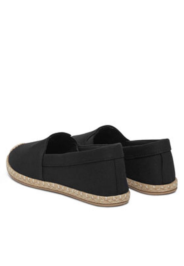Jenny - JENNY Espadryle WSK1609-20 Czarny. Kolor: czarny. Materiał: materiał