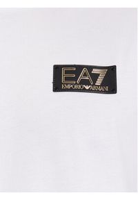 EA7 Emporio Armani T-Shirt 3RPT19 PJM9Z 1100 Biały Regular Fit. Kolor: biały. Materiał: bawełna #5