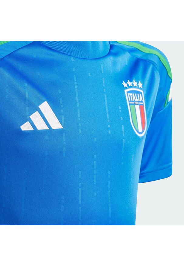 Adidas - Koszulka Italy 24 Home Kids. Kolor: niebieski. Materiał: materiał