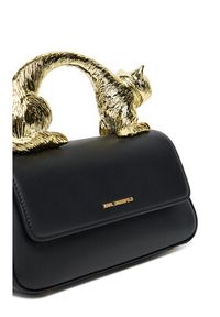 Karl Lagerfeld - KARL LAGERFELD Torebka A3W30348 Czarny. Kolor: czarny. Materiał: skórzane #3