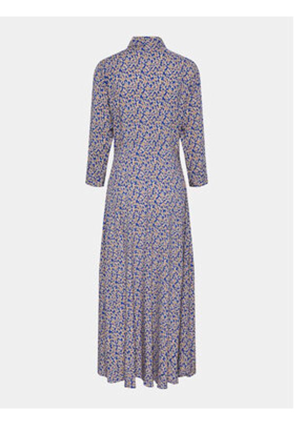 YAS Sukienka koszulowa Savanna 26022663 Kolorowy Loose Fit. Materiał: wiskoza. Wzór: kolorowy. Typ sukienki: koszulowe