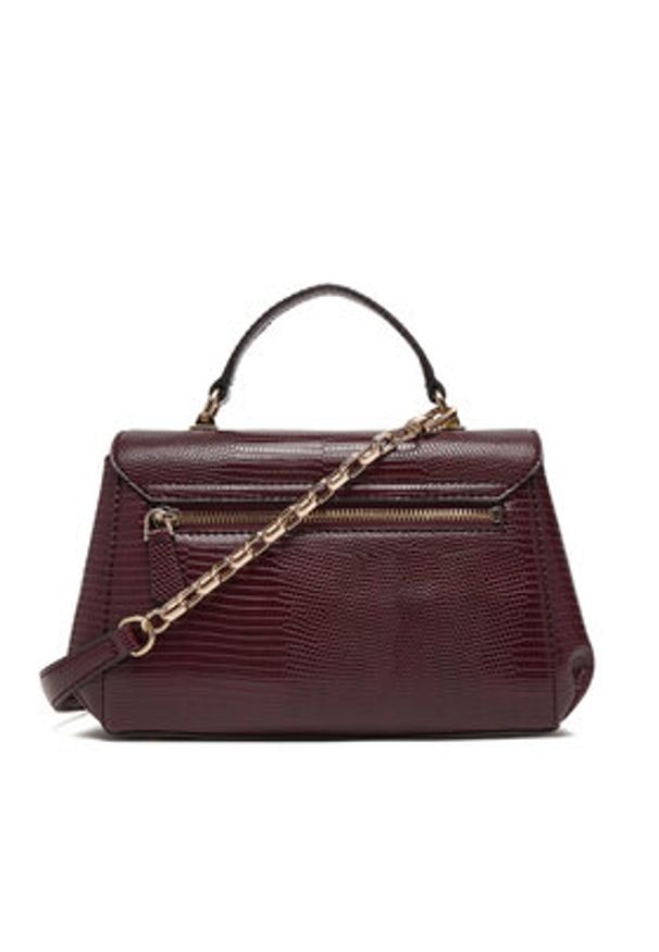 Guess Torebka Melinda HWKL99 33200 Bordowy. Kolor: czerwony. Materiał: skórzane