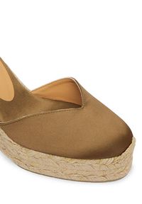 Castañer Espadryle Betina C/8ED/269 25698 Brązowy. Kolor: brązowy. Materiał: skóra, zamsz #3