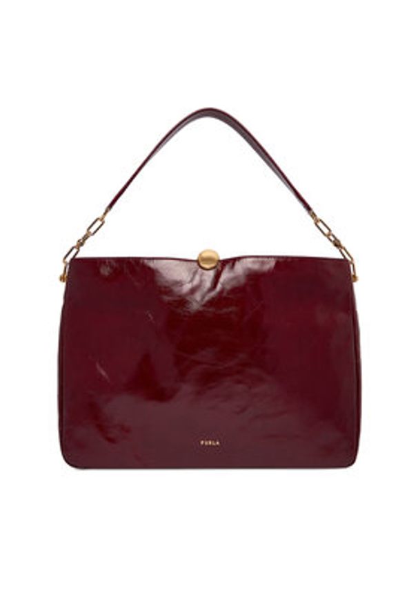 Furla Torebka WB01885 BX4100 BG 0053S 1002 Bordowy. Kolor: czerwony. Materiał: skórzane