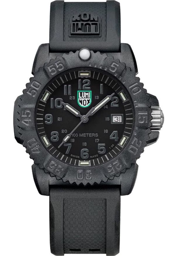 Zegarek Luminox Zegarek męski X2.2072 czarny. Kolor: czarny