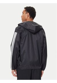 Adidas - adidas Wiatrówka Essential 3-Stripes Ripstop IM7848 Czarny Regular Fit. Kolor: czarny. Materiał: syntetyk