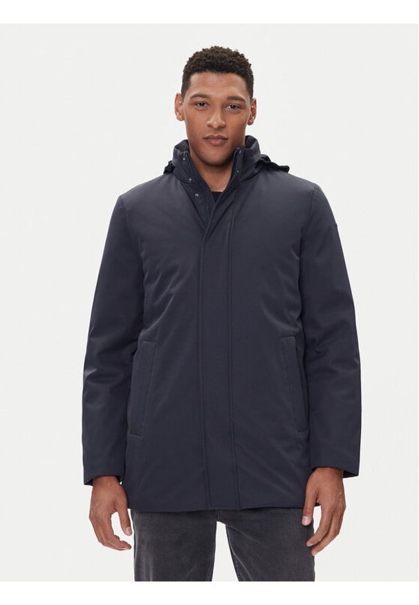 Geox Kurtka przejściowa Vincit M5620M T3127 F1624 Granatowy Regular Fit. Kolor: niebieski. Materiał: syntetyk