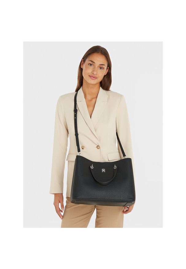 TOMMY HILFIGER - Torebka Tommy Hilfiger. Kolor: czarny