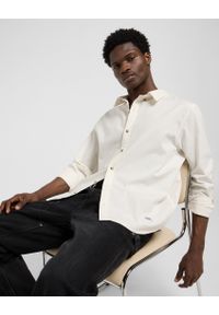 Lee - MESKA KOSZULA LEE NO POCKET BUTTON DOWN ECRU 112370478. Typ kołnierza: button down #4