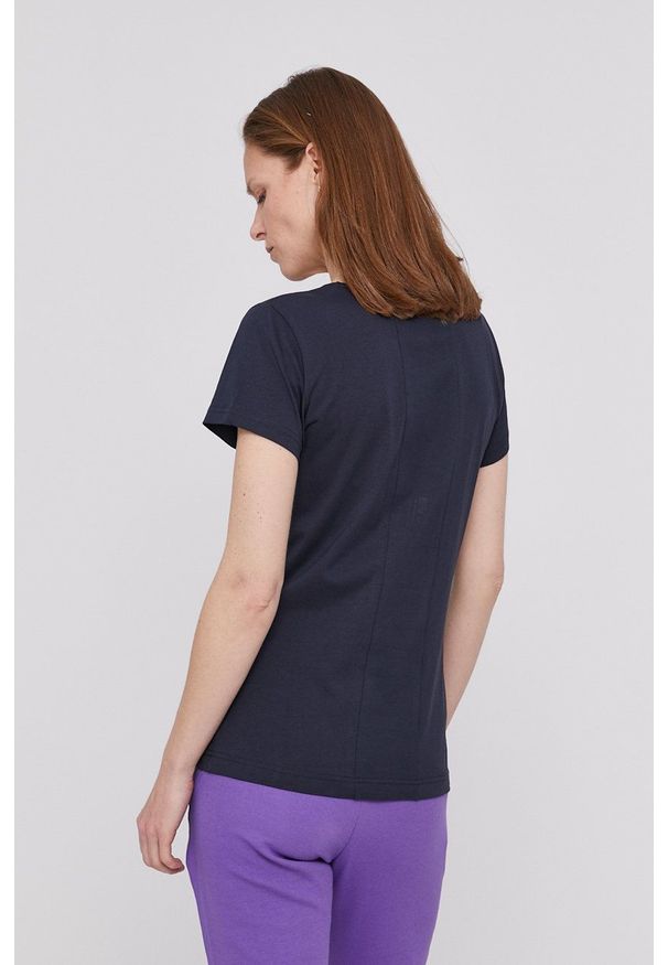 Colmar - T-shirt. Okazja: na co dzień. Kolor: niebieski. Materiał: dzianina. Wzór: gładki. Styl: casual