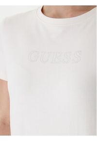 Guess T-Shirt V3BI11 J1314 Écru Regular Fit. Kolor: kremowy. Materiał: bawełna #5