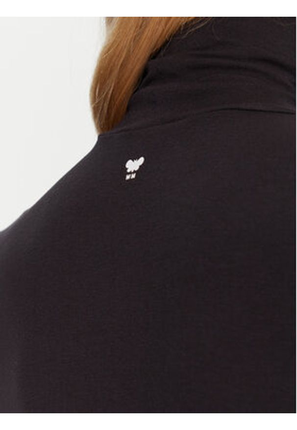 Weekend Max Mara Golf Multif 2525946022 Czarny Slim Fit. Typ kołnierza: golf. Kolor: czarny. Materiał: wiskoza