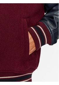 Armani Exchange Kurtka bomber 6RZB21 ZNIKZ 44AG Bordowy Regular Fit. Kolor: czerwony. Materiał: syntetyk #5