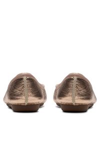 Clarks Baleriny Freckle Ice 26181353 Złoty. Kolor: złoty. Materiał: skóra #3