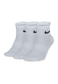 Nike - Męskie Lekkie Skarpetki Na Co Dzień (zestaw 3 Sztuk). Kolor: biały. Sport: turystyka piesza #1