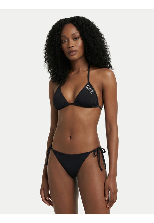 EA7 Emporio Armani Bikini 7W000318 AF20663 Czarny. Kolor: czarny. Materiał: syntetyk