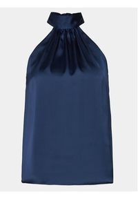 Marciano Guess Bluzka Ethereal 4RGH17 7008A Granatowy Regular Fit. Kolor: niebieski. Materiał: syntetyk #5