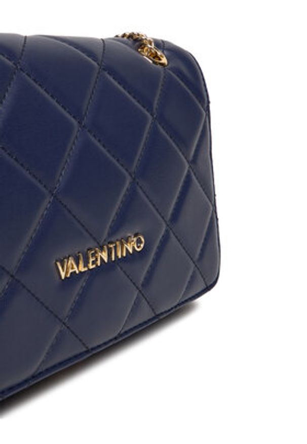 VALENTINO - Valentino Torebka Ocarina VBS3KK02R Granatowy. Kolor: niebieski. Materiał: skórzane