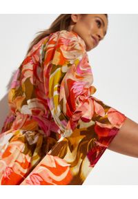 ACLER AUSTRALIA - Sukienka z kwiatowym nadrukiem Hendrix. Typ kołnierza: kołnierzyk klasyczny. Kolor: różowy, wielokolorowy, fioletowy. Materiał: materiał. Długość rękawa: na ramiączkach. Wzór: kwiaty, nadruk. Styl: klasyczny. Długość: mini #6