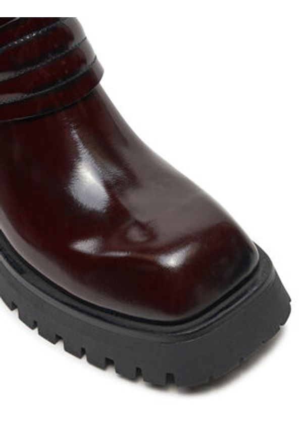 Bronx Botki Qui-Nn 47594-OS Czarny. Kolor: czarny. Materiał: skóra