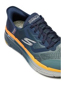 skechers - Skechers Sneakersy 220526/NVOR Granatowy. Kolor: niebieski. Materiał: materiał #5